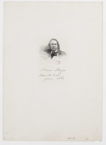 Victor Hugo [image fixe] / Paul Chenay , Guernesey, 1860