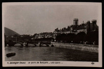 Besançon (Doubs). Le Pont de Battant. Les quais [image fixe] , Paris : Marque "Rose", 1904/1916
