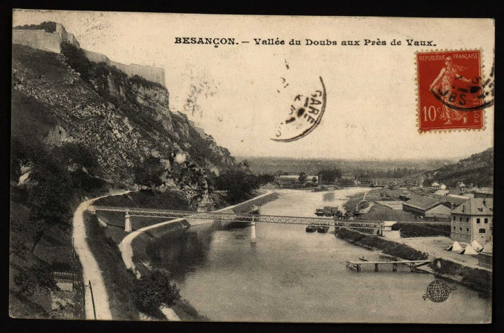 Besançon - Vallée du Doubs aux Près de Vaux [image fixe] S.F.N.G.R., 1904/1907