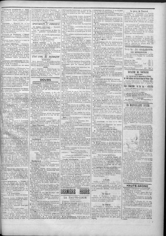 02/12/1899 - La Franche-Comté : journal politique de la région de l'Est