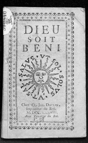 1778 - Dieu soit béni [Texte imprimé]