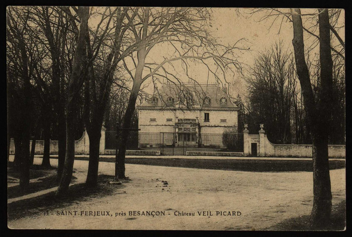 Saint-Ferjeux, près Besançon - Château Veil Picard [image fixe] , 1904/1930