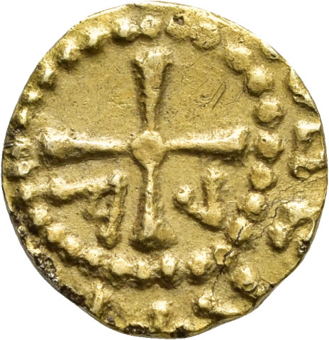 855.52.1 - pièce de monnaie ; triens