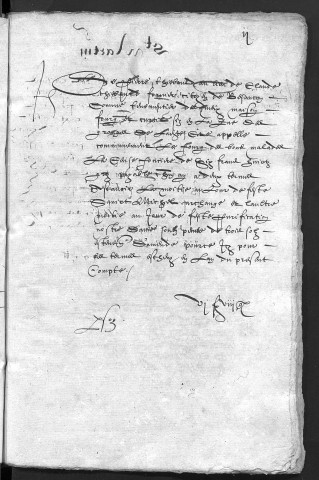 Comptes de la Ville de Besançon, recettes et dépenses, Compte de Claude Cabet (1er juin 1597 - 31 mai 1598)
