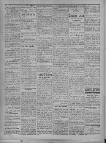 31/08/1916 - La Dépêche républicaine de Franche-Comté [Texte imprimé]