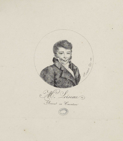 Mr Loiseau Avocat en Cassation [image fixe] / Arnout Lit. 1817 , Paris, 1817