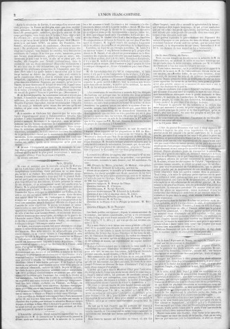 31/07/1848 - L'Union franc-comtoise [Texte imprimé]