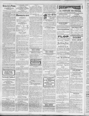 26/04/1931 - La Dépêche républicaine de Franche-Comté [Texte imprimé]