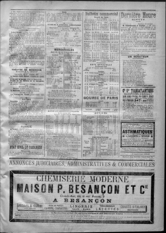 22/10/1887 - La Franche-Comté : journal politique de la région de l'Est