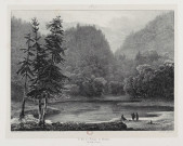 Le Lac de l'Abbaye de Bonlieu [estampe] : Franche-Comté / Villeneuve 1826, lith. de Engelmann , [S.l.] : [s.n.], 1826
