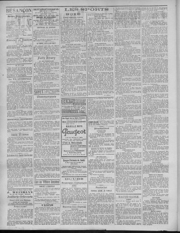 02/06/1921 - La Dépêche républicaine de Franche-Comté [Texte imprimé]