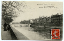 Besançon. Pont de Battant et Quais Vauban [image fixe] : Teulet-Mosdier, [édit.], 1908/1909
