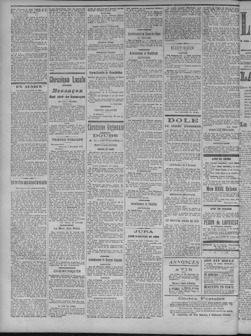 08/12/1914 - La Dépêche républicaine de Franche-Comté [Texte imprimé]