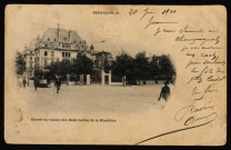 Besançon. - Entrée du Casino des Bains Salins de la Mouillière [image fixe] , 1897/1901