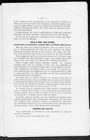 11/06/1953 - La Semaine religieuse du diocèse de Saint-Claude [Texte imprimé]