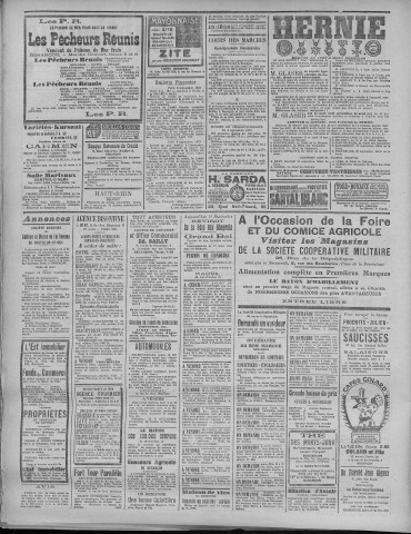11/09/1921 - La Dépêche républicaine de Franche-Comté [Texte imprimé]