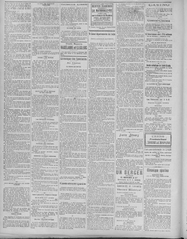05/11/1927 - La Dépêche républicaine de Franche-Comté [Texte imprimé]