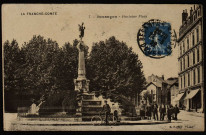 Besançon - Besançon - Fontaine Flore. [image fixe] , Paris : B. F. " Lux " ; Imp. Catala Frères., 1904/1922