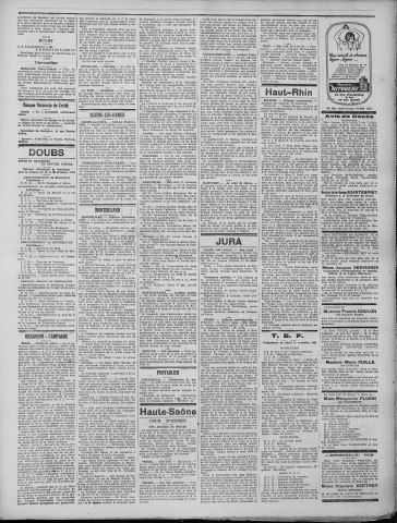 17/11/1931 - La Dépêche républicaine de Franche-Comté [Texte imprimé]