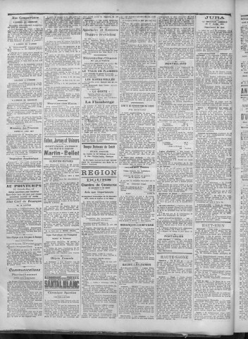 20/01/1918 - La Dépêche républicaine de Franche-Comté [Texte imprimé]