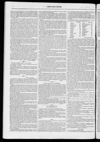 10/09/1852 - L'Union franc-comtoise [Texte imprimé]