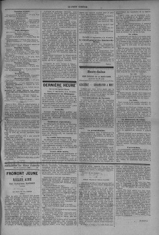 01/09/1883 - Le petit comtois [Texte imprimé] : journal républicain démocratique quotidien