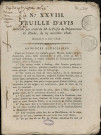 05/06/1808 - Feuille d'avis autorisée par arrêté de M. le Préfet du département du Doubs
