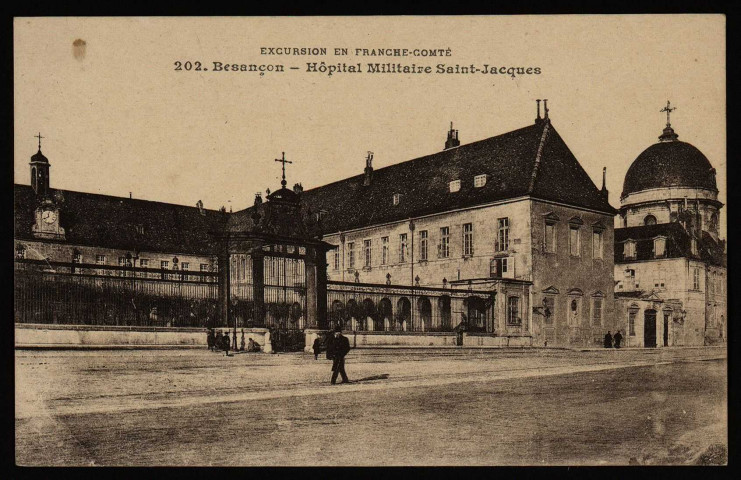 Besançon - Besançon - Hôpital Saint-Jacques. [image fixe] , Besançon : Louis Mosdier, édit. Besançon, 1904/1912