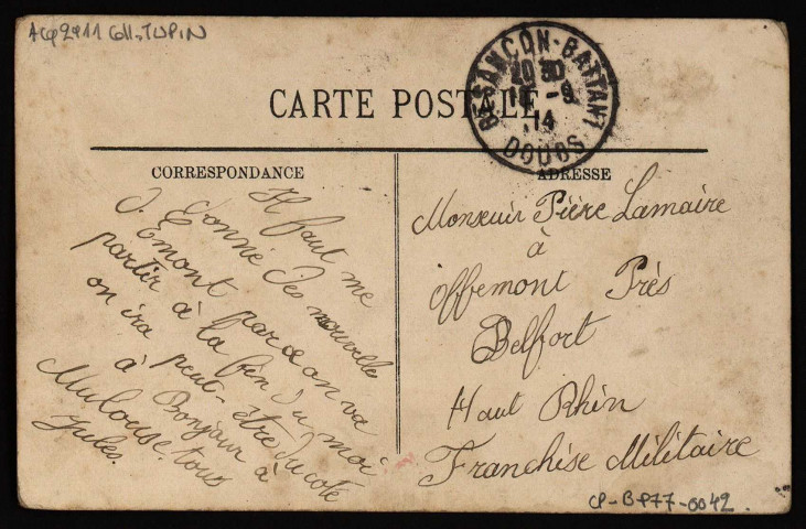 Besançon. - Le Pont Battant et l'Eglise de la Madeleine. - LL. [image fixe] , Paris : Lévy Fils et Cie, 1900/1915