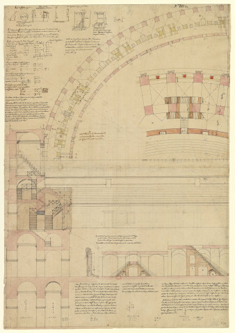 Plans du Colisée [Dessin] , 1750/1799