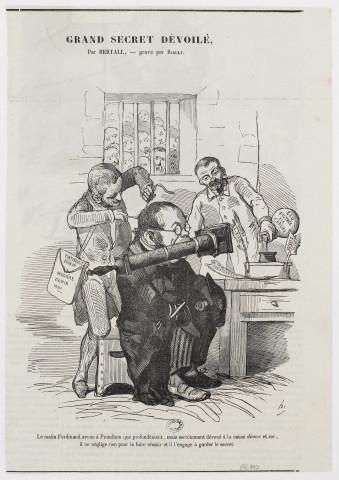 Grand secret dévoilé [image fixe] / Riault  ; Bertall , Paris, 1848/1852