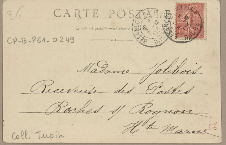 Besançon. - Etablissement des Sourds Muets, à St-Claude [image fixe] , 1897/1903