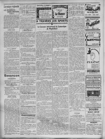 17/08/1932 - La Dépêche républicaine de Franche-Comté [Texte imprimé]