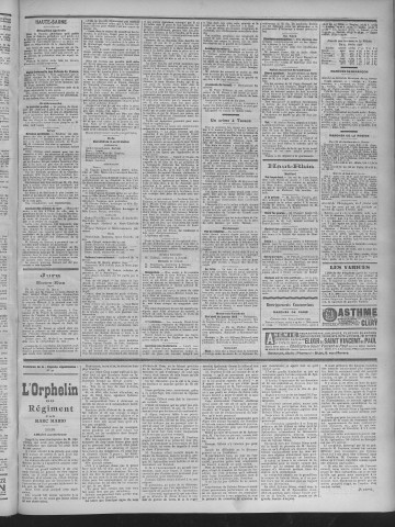 14/02/1908 - La Dépêche républicaine de Franche-Comté [Texte imprimé]