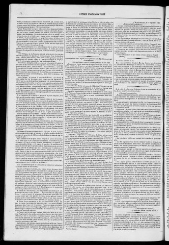 04/10/1851 - L'Union franc-comtoise [Texte imprimé]