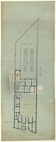 Hôtel du duc d'Aumale, plan [Dessin] , 1750/1799