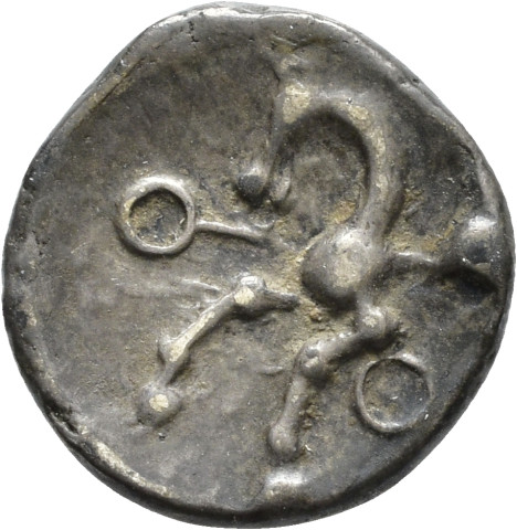 855.28.1 - pièce de monnaie ; quinaire