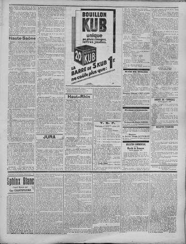 01/10/1932 - La Dépêche républicaine de Franche-Comté [Texte imprimé]