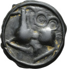 A.X25FLA.1 - pièce de monnaie ; potin