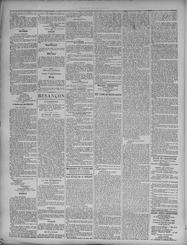 16/07/1925 - La Dépêche républicaine de Franche-Comté [Texte imprimé]