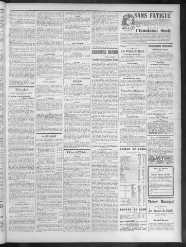 16/01/1907 - La Dépêche républicaine de Franche-Comté [Texte imprimé]