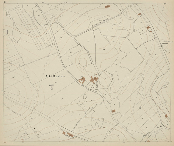 Plan de Besançon et de son territoire, découpé en 93 planches.