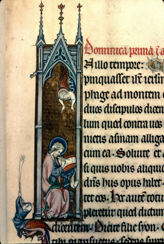 Ms 145 - Evangeliarium, ad usum Parisiensis dioecesis
