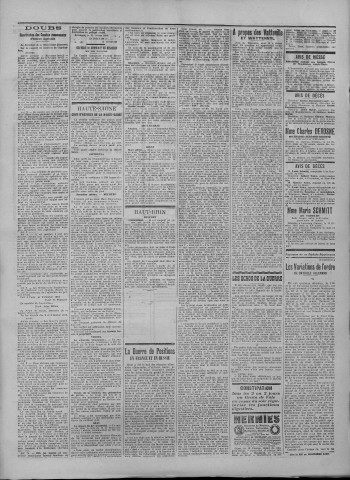 16/02/1916 - La Dépêche républicaine de Franche-Comté [Texte imprimé]