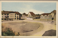 Cité Rosemont - Besançon. Place Risler et Groupe Jules-Ferry [image fixe] , Mâcon : Combier Imp.., 1950/1960