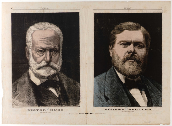 Victor Hugo délégué de Paris [image fixe] / H. Meyer ; H.M 1876
