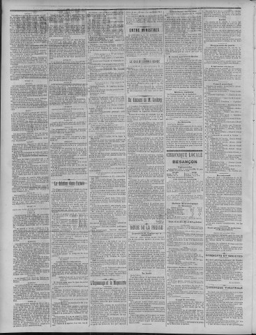 01/11/1904 - La Dépêche républicaine de Franche-Comté [Texte imprimé]