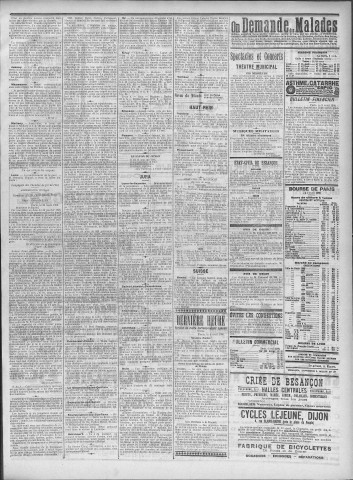 05/04/1906 - Le petit comtois [Texte imprimé] : journal républicain démocratique quotidien