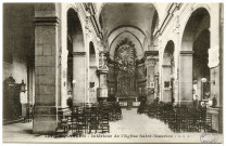 Besançon-les-Bains. - Intérieur de l'Eglise Saint-Maurice [image fixe] , Besançon : Les Editions C. L. B., 1914/1930