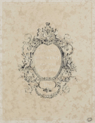 Médaillon [image fixe] : Besançon Monuments anciens et modernes, 1845 , 1845